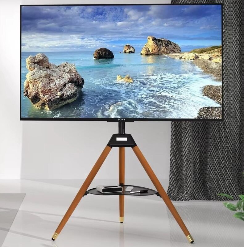 beetec tripod tv stand black